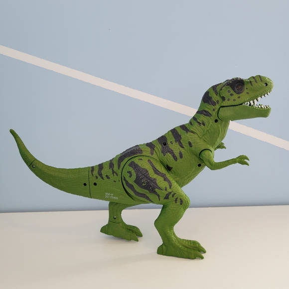 Chap Mei Dino Valley Tyrannosaurus T-Rex Dinosaur Toy Figure w Lights & Sounds - Picture 4 of 11